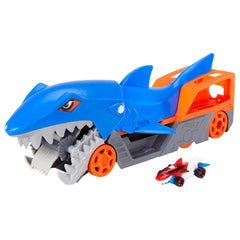 Hot Wheels transportator rechin cu masinuta inclusa - Publisol.ro