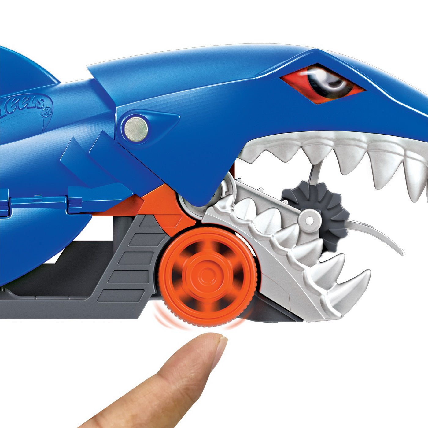 Hot Wheels transportator rechin cu masinuta inclusa - Publisol.ro
