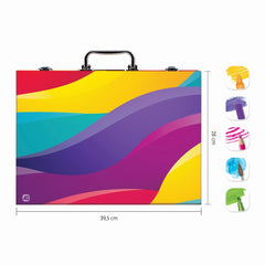 Husa pentru desen deluxe 100 accesorii - Publisol.ro