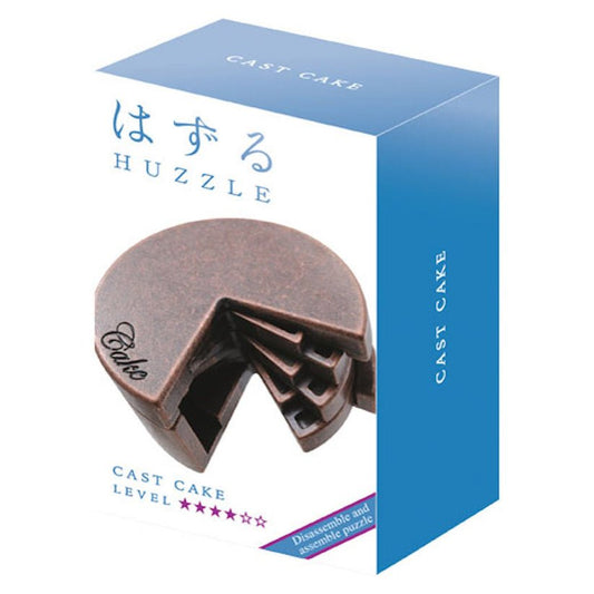Huzzle Cast CAKE, Hanayama - Publisol.ro