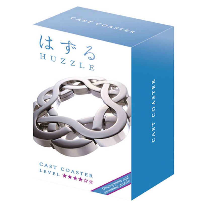 Huzzle Cast COASTER, Hanayama - Publisol.ro