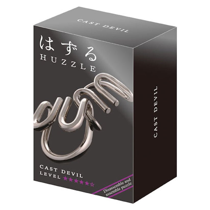 Huzzle Cast DEVIL , Hanayama - Publisol.ro
