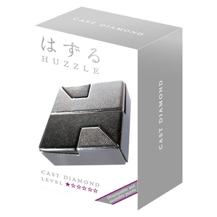 Huzzle Cast DIAMOND, Hanayama - Publisol.ro