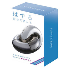Huzzle Cast DONUTS, Hanayama - Publisol.ro