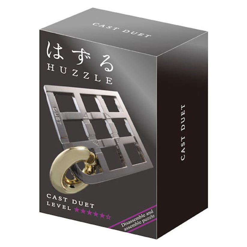 Huzzle Cast DUET , Hanayama - Publisol.ro