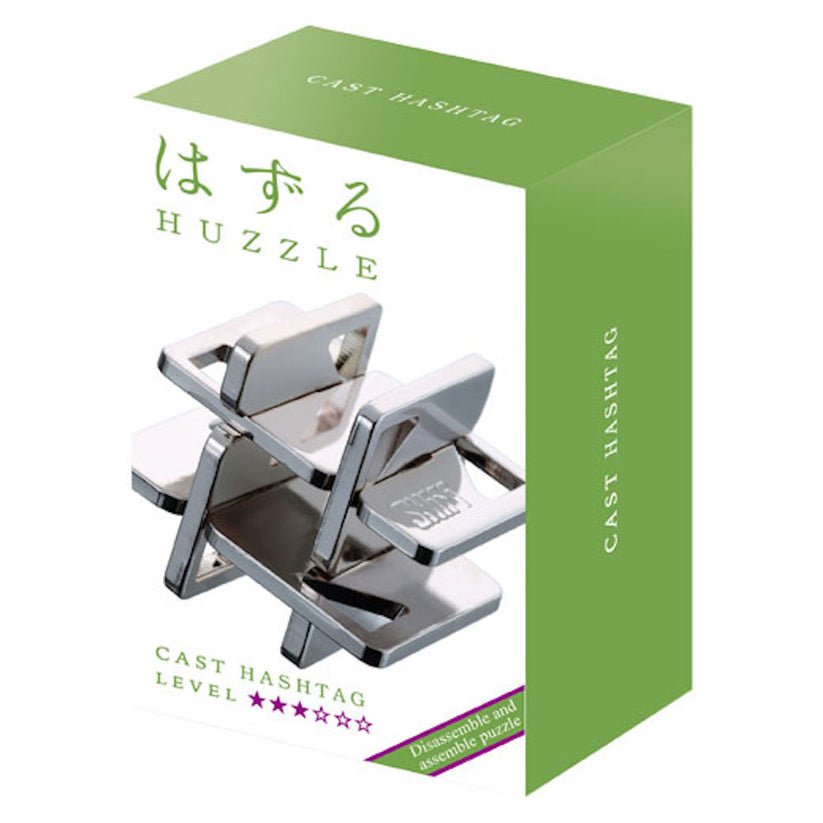 Huzzle Cast HASHTAG, Hanayama - Publisol.ro