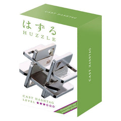 Huzzle Cast HASHTAG, Hanayama - Publisol.ro