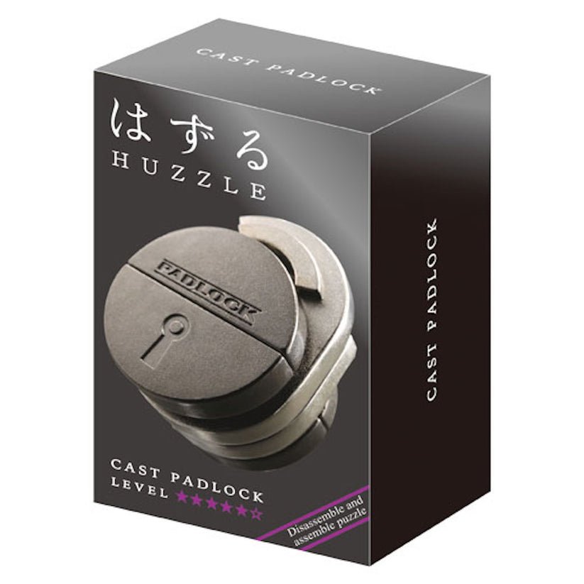 Huzzle Cast PADLOCK, Hanayama - Publisol.ro