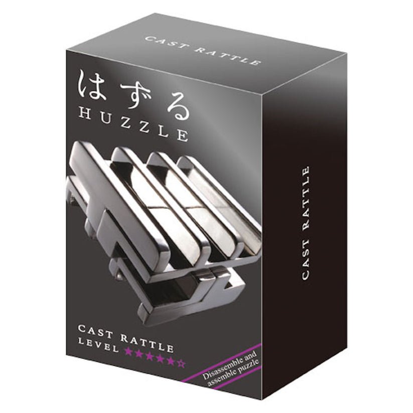 Huzzle Cast RATTLE, Hanayama - Publisol.ro