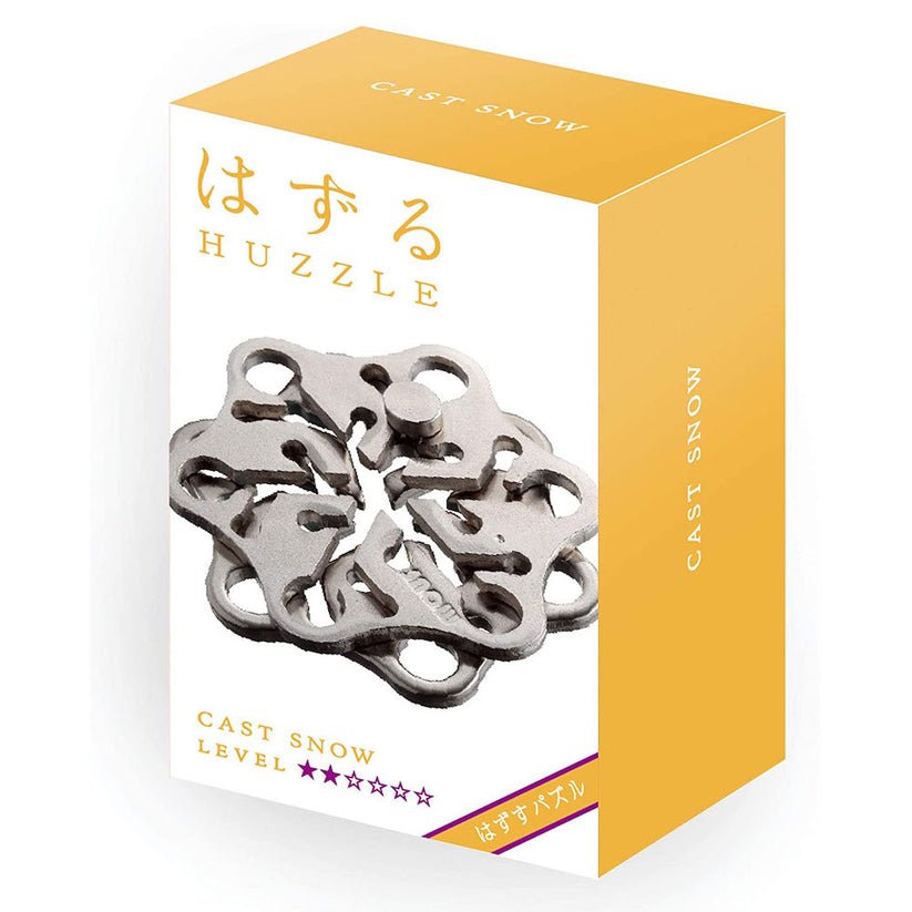 Huzzle Cast SNOW, Hanayama - Publisol.ro