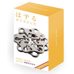 Huzzle Cast SNOW, Hanayama - Publisol.ro