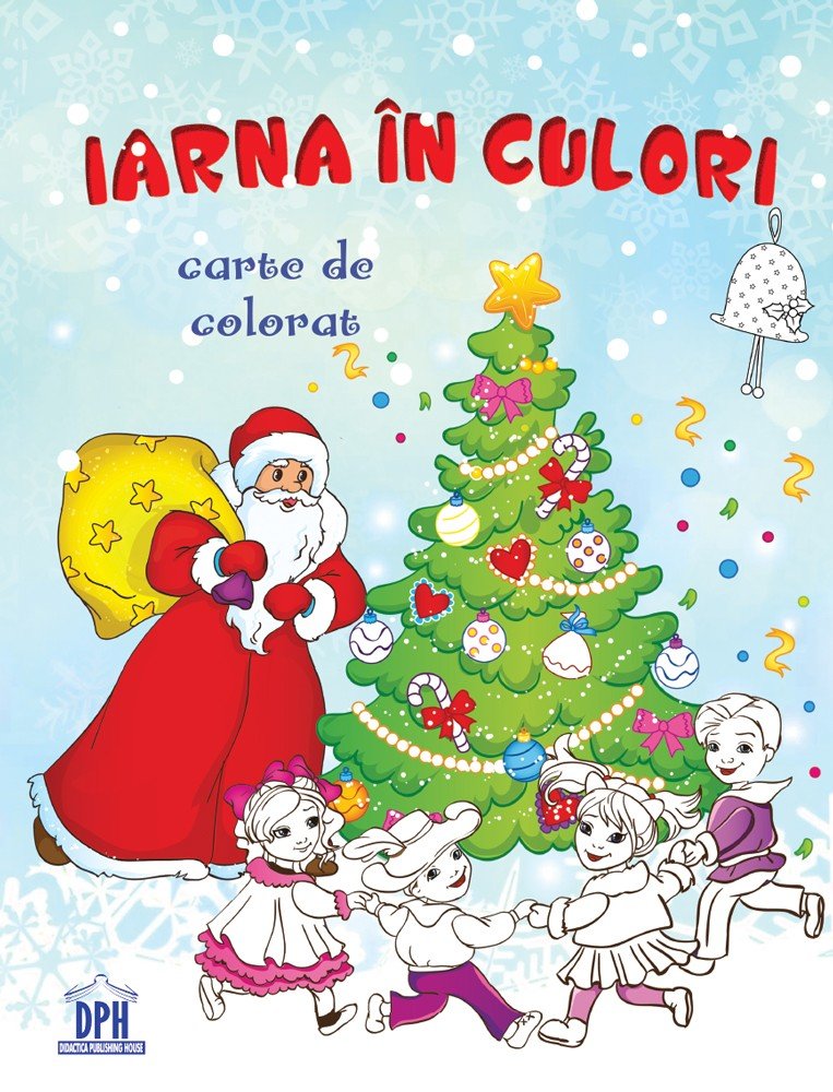 Iarna in culori - Carte de colorat, de Didactica Publishing House - Publisol.ro