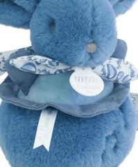 Iepuras muzical Doudou , albastru, 20 cm - Doudou et Compagnie - Publisol.ro