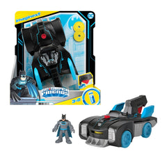 Imaginext dc super friends vehicul cu figurina bat - tech batmobil, Mattel - Publisol.ro