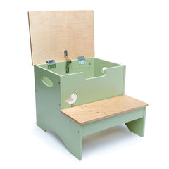 Inaltator cu 2 trepte, din lemn premium - Forest Step - Tender Leaf Toys - Publisol.ro