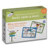 Invat usor la mate - 50 de harti mentale - volumul II - CL. A III - A, CL. A IV - A, CL. A V - A, de Stéphanie Eleaume - Lachaud, Ilustrator: Filf - Publisol.ro