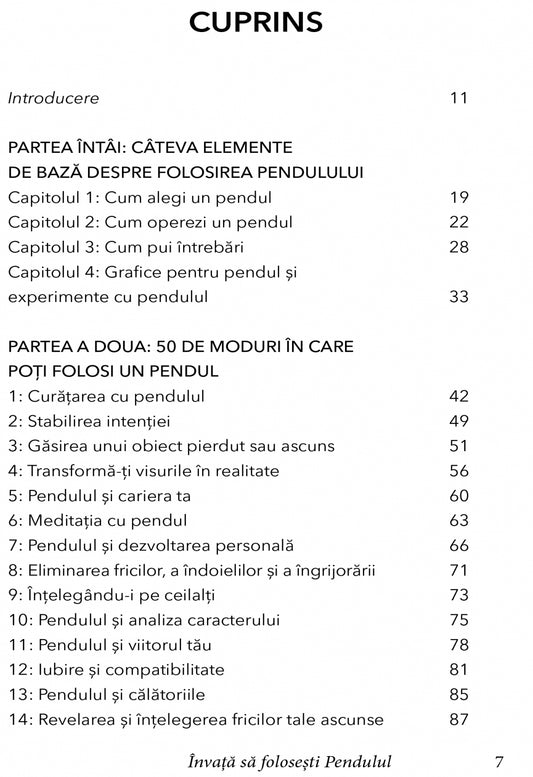 Invata sa folosesti Pendulul, de Richard Webster