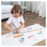 Invatam numerele!, puzzle din lemn, nordic color, Viga Toys - Publisol.ro