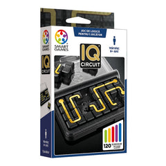 IQ Circuit, joc de logica cu 120 de provocari, 8+ ani, editie lb. Romana, Smart Games - Publisol.ro