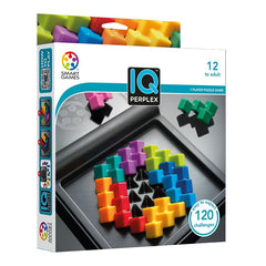 IQ Perplex, joc de logica cu 120 de provocari, 12+ ani, editie internationala, Smart Games - Publisol.ro