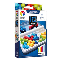 IQ Twins, joc de logica cu 120 de provocari, 7+ ani, editie lb. Romana, Smart Games - Publisol.ro