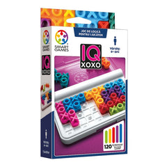 IQ XOXO, joc de logica cu 120 de provocari, 6+ ani, editie lb. Romana, Smart Games - Publisol.ro