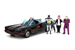 Jada batman set masinuta metalica batmobile 1:24 si 4 figurine, Simba - Publisol.ro