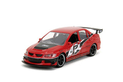 Jada fast and furious set 2 masini metalice mitsubishi lancer evolution ix 1:32, Simba - Publisol.ro