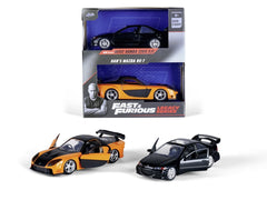 Jada fast & furious legacy series set 2 masinute metalice honda civic si mazda rx - 7 scara 1:32, Simba - Publisol.ro