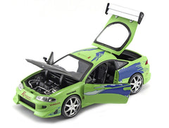 Jada fast & furious masinuta metalica mitsubishi eclipse scara 1:24, Simba - Publisol.ro