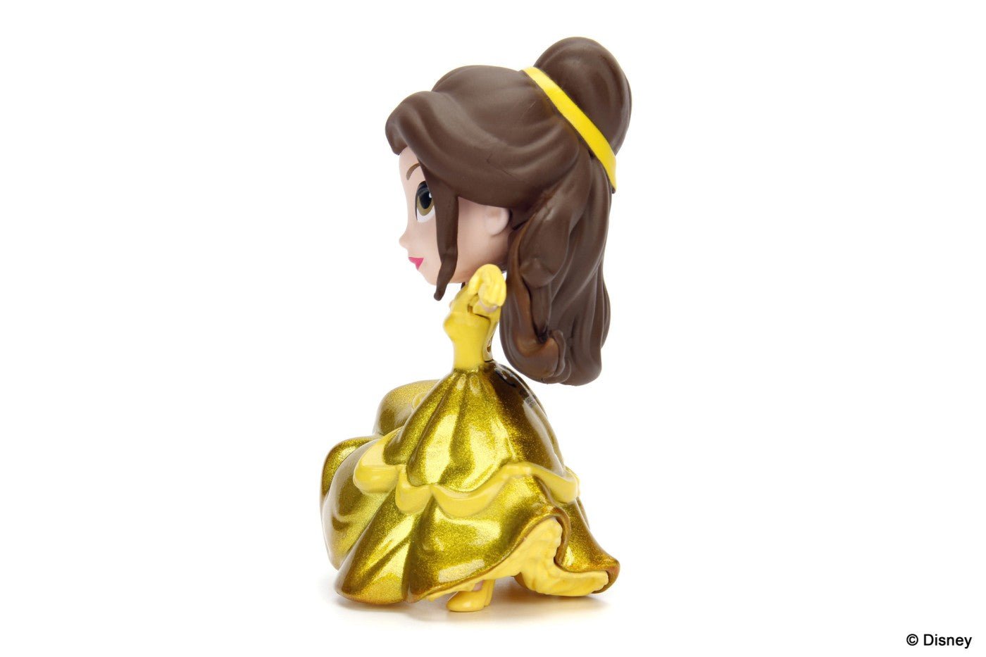 Jada figurina disney princess belle cu rochita aurie 10cm, Simba - Publisol.ro
