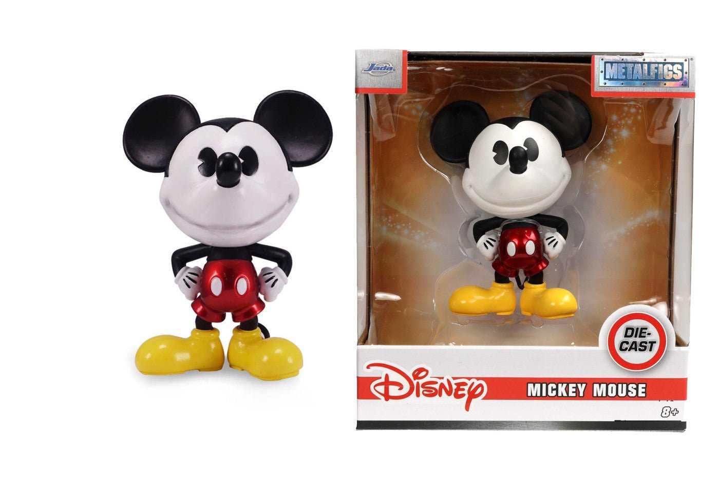 Jada figurina metalica mickey mouse classic 10cm, Simba - Publisol.ro