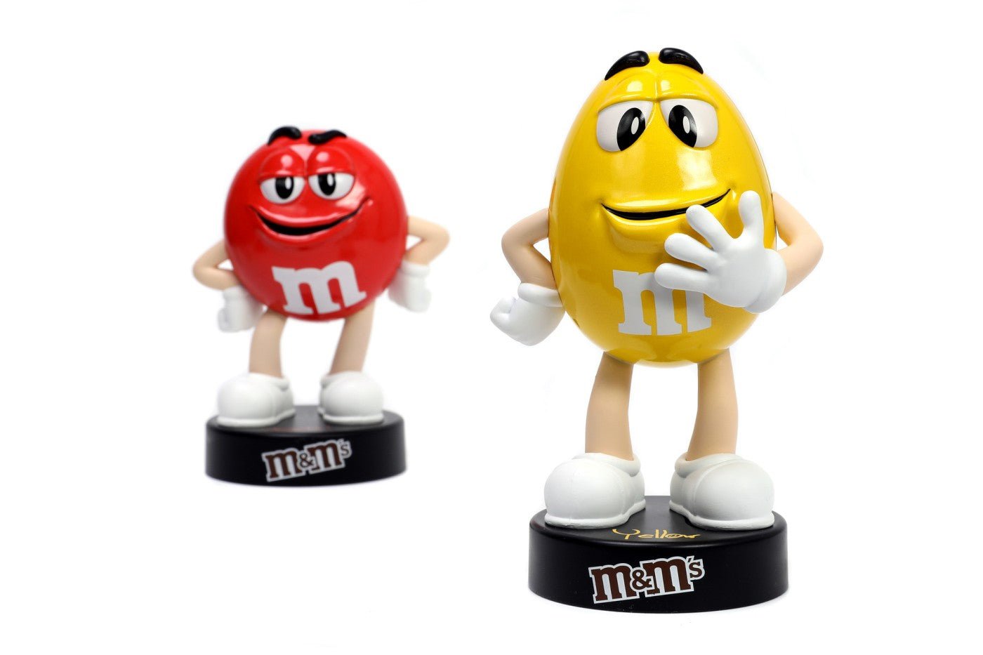 Jada figurina metalica m&m galbena 10cm, Simba - Publisol.ro