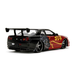 Jada Godzilla masinuta metalica Nissan Skyline gtr scara 1 la 24 - Publisol.ro