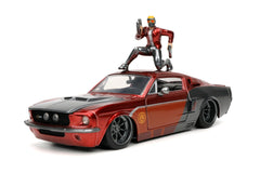 Jada marvel ford mustang 1967 scara 1:24, Simba - Publisol.ro