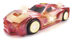 Jada marvel masinuta light hero iron man cu sunete si lumini scara 1:32, Simba - Publisol.ro