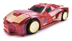 Jada marvel masinuta light hero iron man cu sunete si lumini scara 1:32, Simba - Publisol.ro