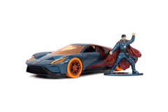 Jada marvel masinuta metalica ford gt scara 1:32 si figurina metalica doctor strange, Simba - Publisol.ro