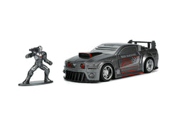 Jada marvel masinuta metalica ford mustang scara 1:32 si figurina metalica war machine, Simba - Publisol.ro