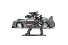 Jada marvel masinuta metalica ford mustang scara 1:32 si figurina metalica war machine, Simba - Publisol.ro