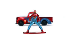 Jada marvel set masinuta metalica ford pick up scara 1:32 si figurina metalica spider man, Simba - Publisol.ro