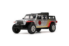 Jada marvel set masinuta metalica jeep gladiator scara 1:32 si figurina din metal colossus, Simba - Publisol.ro
