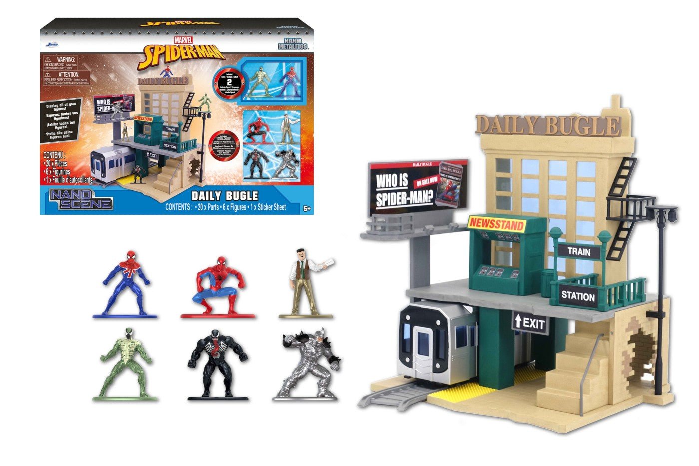 Jada marvel spider man nano scena new york, Simba - Publisol.ro