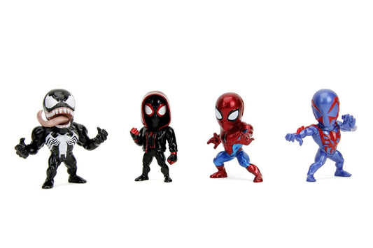 Jada marvel spider man set 4 figurine metalice 6.5cm, Simba - Publisol.ro