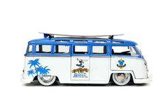 Jada masina din metal volkswagen t1 bus scara 1 la 24 si figurina mickey mouse, Simba - Publisol.ro
