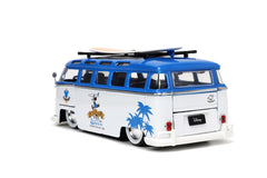 Jada masina din metal volkswagen t1 bus scara 1 la 24 si figurina mickey mouse, Simba - Publisol.ro