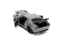 Jada masina metalica dodge challenger hellcat scara 1 la 24 si figurina jerry, Simba - Publisol.ro