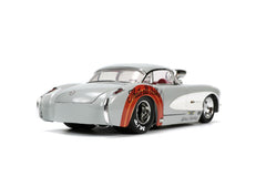 Jada masinuta metalica bugs bunny 1957 chevrolet corvette 1:24, Simba - Publisol.ro