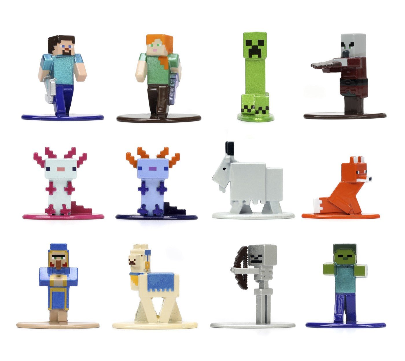 Jada minecraft nanofigurine metalice 4cm, Simba - Publisol.ro