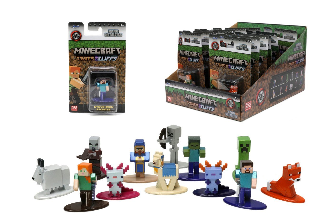 Jada minecraft nanofigurine metalice 4cm, Simba - Publisol.ro